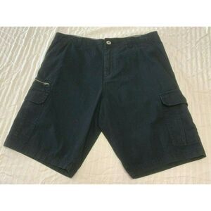 SUBCULTURE MENS COTTON CARGO SHORTS SIZE 34